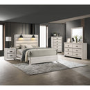  Crown Mark Carter B6810-4 Chest - White IMAGE 3