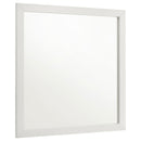  Coaster Furniture Marceline 222934 Dresser Mirror - White IMAGE 1