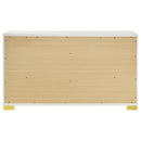  Coaster Furniture Marceline 222933 6-Drawer Dresser - White IMAGE 8
