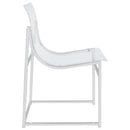  Coaster Furniture Adino 121182 Acrylic Dining Side Chair - Chrome IMAGE 10