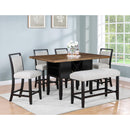  Crown Mark Dary 2620T-4062 Counter Height Dining Table IMAGE 2