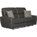  Catnapper Dorian 63071 Power Reclining Sofa - Charcoal IMAGE 1