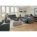  Catnapper Nico 63501 Power Headrest Reclining Sofa - Twilight IMAGE 3