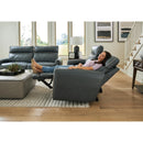  Catnapper Nico 63501 Power Headrest Reclining Sofa - Twilight IMAGE 5