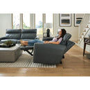  Catnapper Nico 63502 Power Headrest Reclining Loveseat - Twilight IMAGE 4