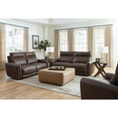  Catnapper Nico 63501 Power Headrest Reclining Sofa - Walnut IMAGE 2