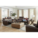  Catnapper Nico 63502 Power Headrest Reclining Loveseat - Walnut IMAGE 4