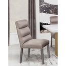  Coaster Furniture Carla 106684 Velvet Upholstered Dining Side Chair - Ash IMAGE 12