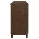  Coaster Furniture Reynolds 107595 2-door Sideboard Buffet Storage Cabinet - Brown Oak IMAGE 10