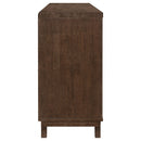  Coaster Furniture Reynolds 107595 2-door Sideboard Buffet Storage Cabinet - Brown Oak IMAGE 6