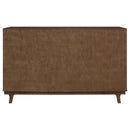  Coaster Furniture Reynolds 107595 2-door Sideboard Buffet Storage Cabinet - Brown Oak IMAGE 8