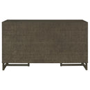 Coaster Furniture Kelly 107965 3-Drawer Storage Dining Sideboard Buffet - Dark Grey IMAGE 6