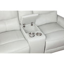  Coaster Furniture Greenfield 610262P Upholstered Power Reclining Loveseat - Dove Grey IMAGE 11