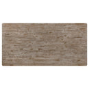  Coaster Furniture Bridget 108221 Rectangular 79-inch Dining Table - Brown Brushed IMAGE 5