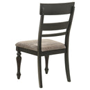  Coaster Furniture Bridget 108222 Wood Dining Side Chair - Charcoal IMAGE 6