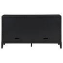  Coaster Furniture Brookmead 108235 4-door Sideboard Buffet Storage Cabinet - Black IMAGE 8