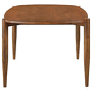  Coaster Furniture Dortch 108461 Oval 63-inch Solid Wood Dining Table - Walnut IMAGE 4