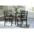  Signature Design by Ashley Blondon D413-225 Round Dining Room Table Set IMAGE 10