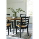  Signature Design by Ashley Blondon D413-225 Round Dining Room Table Set IMAGE 11