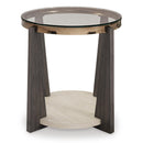  Signature Design by Ashley Frazwa T432-6 Round End Table IMAGE 2