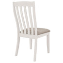  Coaster Furniture Nogales 122302 Wood Dining Side Chair - Off White IMAGE 8