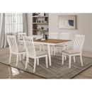  Coaster Furniture Nogales 122302 Wood Dining Side Chair - Off White IMAGE 9