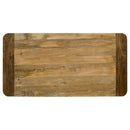  Coaster Furniture Maverick 123041 70-inch Solid Wood Dining Table - Natural Mango IMAGE 5