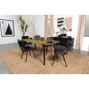  Coaster Furniture Maverick 123041 70-inch Solid Wood Dining Table - Natural Mango IMAGE 7