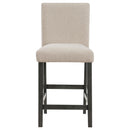  Coaster Furniture Alba 123129 Boucle Upholstered Counter Chair - Beige IMAGE 3