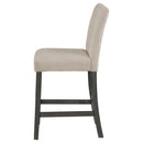  Coaster Furniture Alba 123129 Boucle Upholstered Counter Chair - Beige IMAGE 5