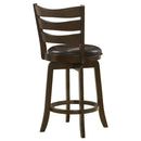  Coaster Furniture Murphy 181368 Wood Counter Height Swivel Bar Chair - Dark Brown IMAGE 7