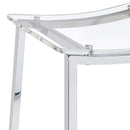  Coaster Furniture Jovani 182359 Acrylic Backless Bar Stool - Chrome IMAGE 8