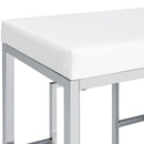  Coaster Furniture Jackson 182715 5-piece Multipurpose Counter Height Table Set - White IMAGE 18