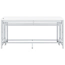 Coaster Furniture Jackson 182715 5-piece Multipurpose Counter Height Table Set - White IMAGE 8