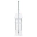  Coaster Furniture Risley 182798 2-door Circular LED Home Bar Cabinet - White High Gloss IMAGE 14