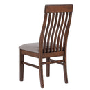  Coaster Furniture Briarwood 182992 Wood Dining Side Chair - Mango Oak IMAGE 6