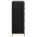  Coaster Furniture Arini 224335 5-Drawer Bedroom Chest - Black IMAGE 9