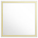  Coaster Furniture Lucia 224734 Dresser Mirror - White IMAGE 3