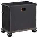 Coaster Furniture Celina 224762 3-Drawer Nightstand - Black IMAGE 5