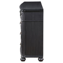  Coaster Furniture Celina 224763 9-Drawer Dresser - Black IMAGE 4