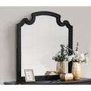  Coaster Furniture Celina 224764 Dresser Mirror - Black IMAGE 3