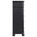  Coaster Furniture Celina 224765 5-Drawer Bedroom Chest - Black IMAGE 8