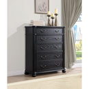  Coaster Furniture Celina 224765 5-Drawer Bedroom Chest - Black IMAGE 9