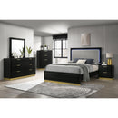  Coaster Furniture Caraway 224782 2-Drawer Nightstand - Black IMAGE 11