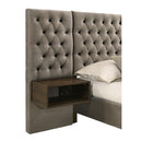  Coaster Furniture Marley 300833Q Upholstered Queen Wall Panel Bed - Light Brown IMAGE 6