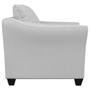  Coaster Furniture Salizar 508583 Upholstered Flared Arm Accent Chair - Sand IMAGE 8