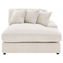  Coaster Furniture Blaine 509899 Upholstered Reversible Chaise Sectional Sofa - Sand IMAGE 11