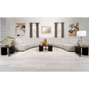  Coaster Furniture Charlotte 551300 8 pc Upholstered Modular Sectional Sofa - Ivory IMAGE 2