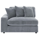  Coaster Furniture Blaine 509900-SET Upholstered Reversible Sectional Sofa - Fog IMAGE 10