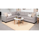  Coaster Furniture Georgina 551705-SET 4 pc Upholstered Modular Sectional Sofa - Steel Beige IMAGE 2